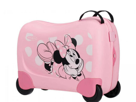 kofer brenda samsonite sa disney motivima minnie mouse u rozoj boji horizontalni model
