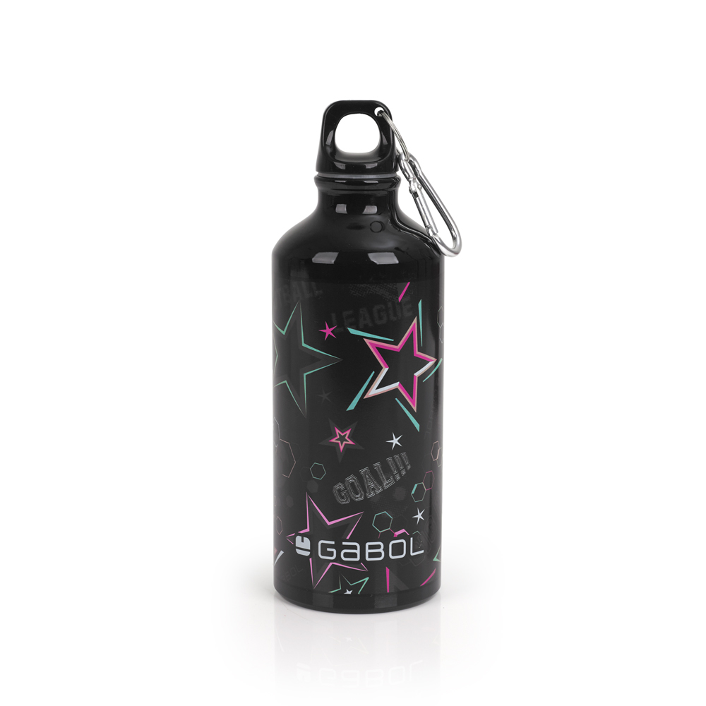 Aluminijumska boca za vodu sa zakačkom 7x21 cm 600ml Stellar Gabol | PackUP Aluminijumska boca za vodu sa zakačkom 7x21 cm  600ml Stellar Gabol