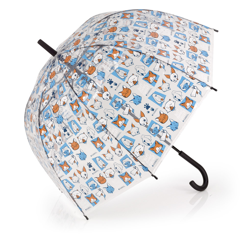 Kišobran dečji transparent windproof 56 cm8 rebara Friends Gabol | PackUP Kišobran dečji transparent windproof 56 cm/8 rebara Friends Gabol