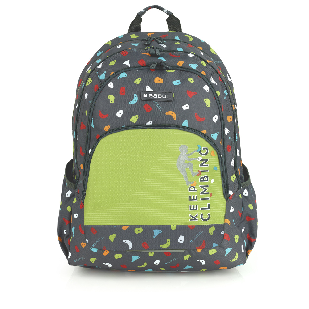 Ranac školski ergonomski 32x44x18 cm 21l Climb Gabol | PackUP Ranac školski ergonomski 32x44x18 cm 21l Climb Gabol