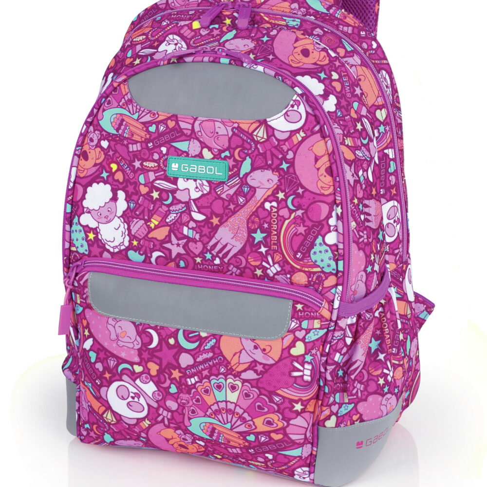 Ranac školski ergonomskipodesivi kaiševi 32x42x18 cm 22 l Toy Gabol | PackUP Ranac školski ergonomski/podesivi kaiševi 32x42x18 cm 22 l Toy Gabol