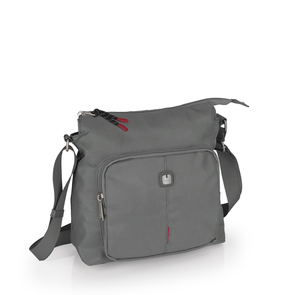 Torba na rame ženska 23x25x9 cm Central siva Gabol