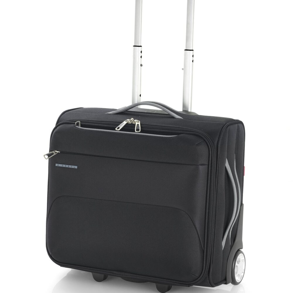 Torba sa točkićima pilot Zambia 156 44x41x20 cm polyester 29l-26kg crna Gabol | PackUP Torba sa točkićima pilot Zambia 15,6" 44x41x20 cm polyester 29l-2,6kg crna Gabol