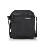 Torbica na rame muška 13x17x6 cm Crony ECO crna Gabol