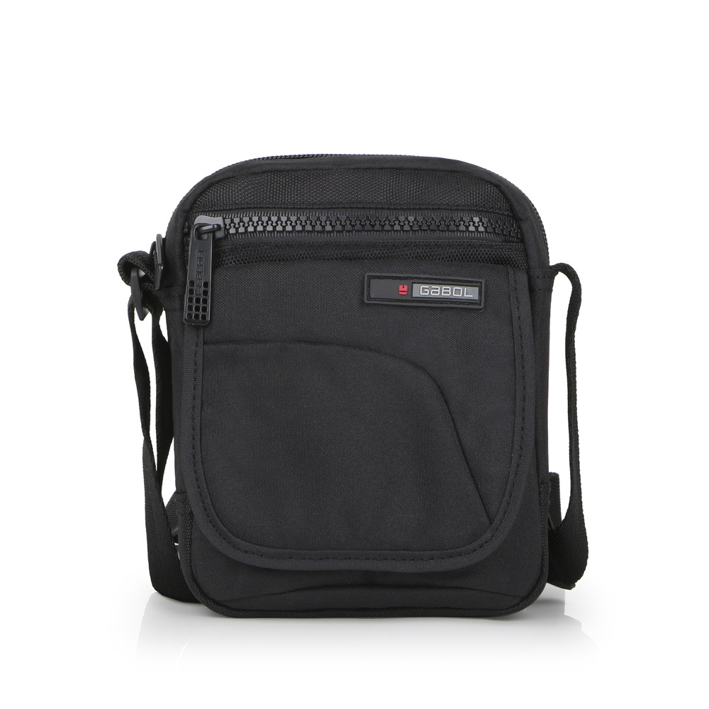 Torbica na rame muška 13x17x6 cm Crony ECO crna Gabol