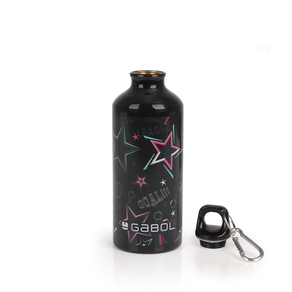 Aluminijumska boca za vodu sa zakačkom 7x21 cm 600ml Stellar Gabol | PackUP Aluminijumska boca za vodu sa zakačkom 7x21 cm  600ml Stellar Gabol
