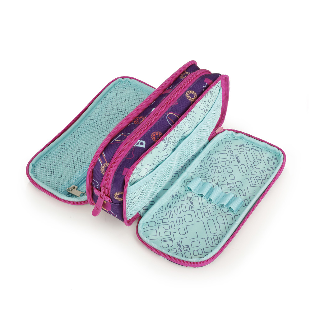 Pernica sa tri odeljka 22x10x8 cm Diary Gabol | PackUP Pernica sa tri odeljka 22x10x8 cm Diary Gabol