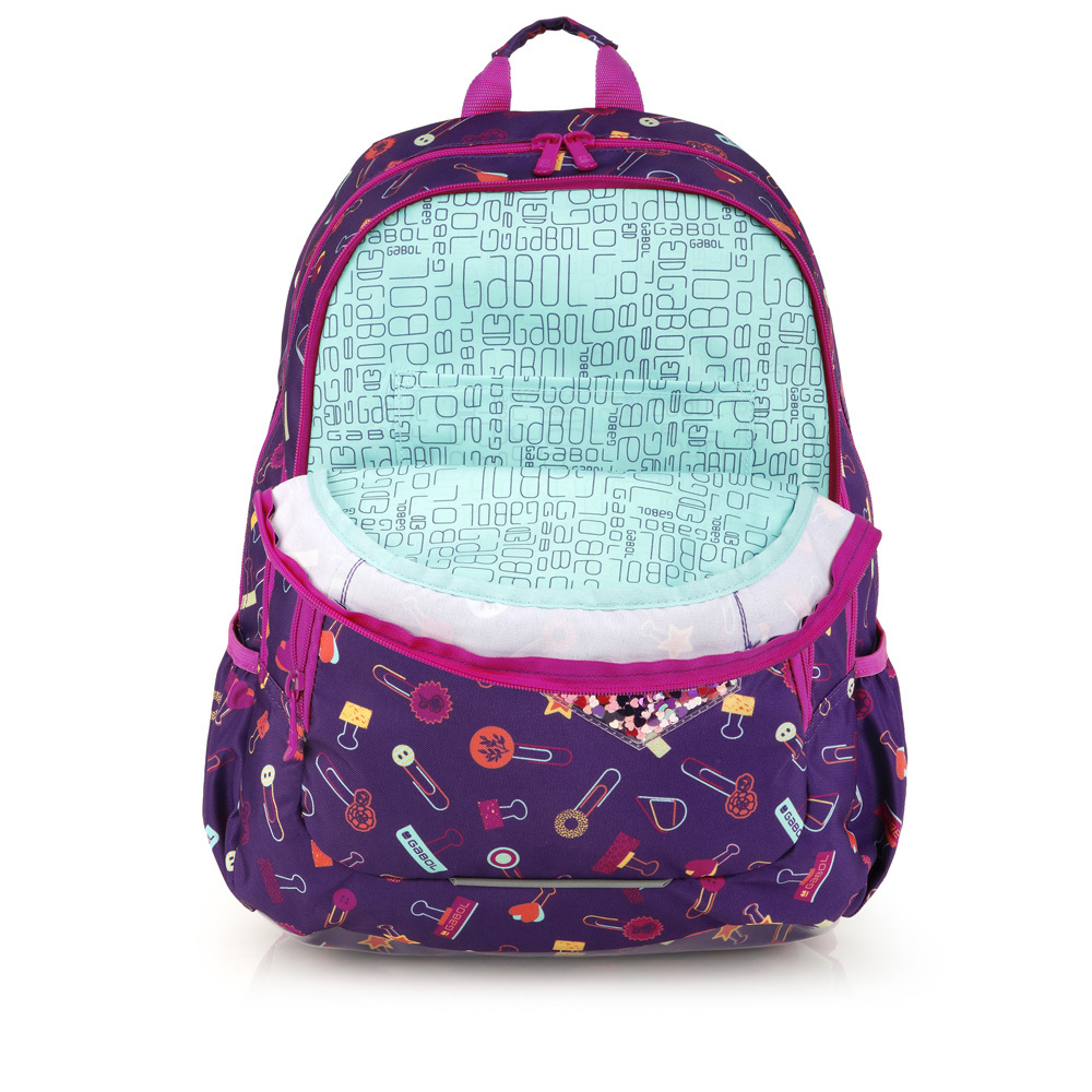 Ranac školski ergonomski 32x44x18 cm 21l Diary Gabol | PackUP Ranac školski ergonomski 32x44x18 cm 21l Diary Gabol