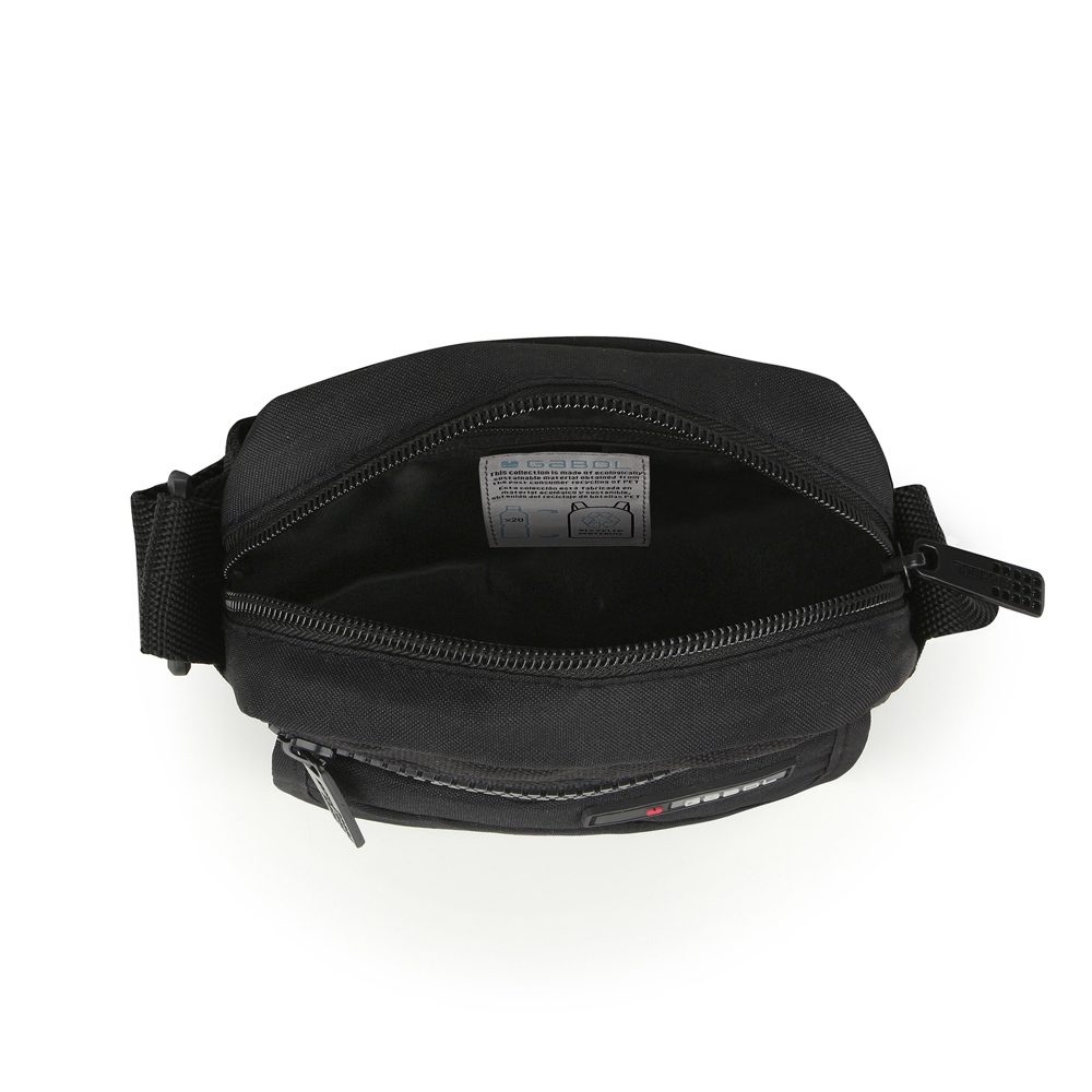 Torbica na rame muška 13x17x6 cm Crony ECO crna Gabol