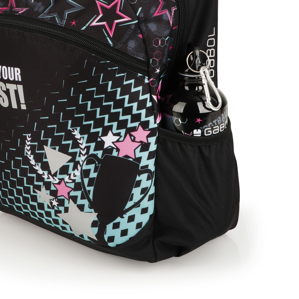 Aluminijumska boca za vodu sa zakačkom 7x21 cm 600ml Stellar Gabol | PackUP Aluminijumska boca za vodu sa zakačkom 7x21 cm 600ml Stellar Gabol