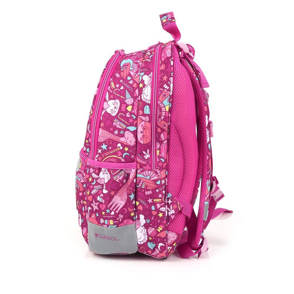 Ranac školski ergonomskipodesivi kaiševi 32x42x18 cm 22 l Toy Gabol | PackUP Ranac školski ergonomski/podesivi kaiševi 32x42x18 cm 22 l Toy Gabol