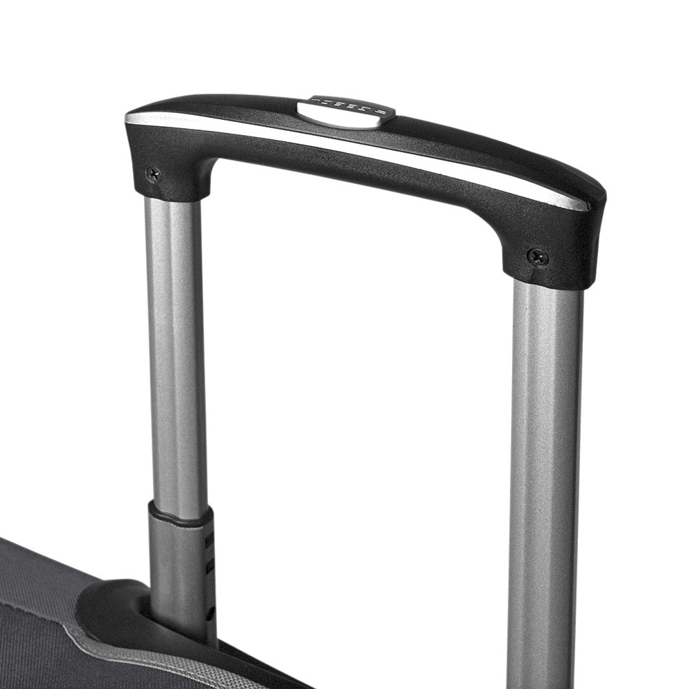 Kofer mali kabinski 38x55x20 cm polyester 31l-26 kg Zambia siva Gabol | PackUP Kofer mali (kabinski) 38x55x20 cm polyester 31l-2,6 kg Zambia siva Gabol