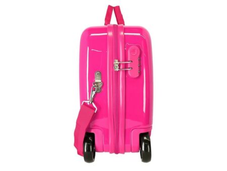 Dečiji kofer CAT CUDDLER Pink ENSO-2