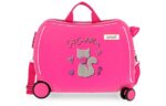 Dečiji kofer CAT CUDDLER Pink ENSO 1