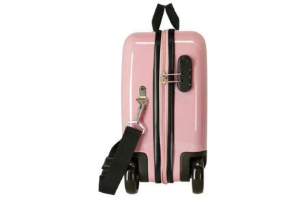 Dečiji kofer LOVE VIBES Powder pink ENSO-2