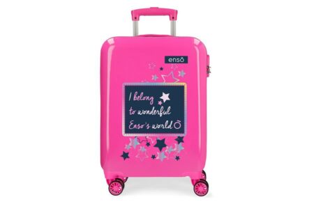 Kofer MAKE A WISH pink 55cm ENSO-1