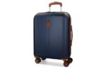 Ručni kofer Ocuri brenda El Potro u teget boji izrađen od ABS materijala | TROLLEY