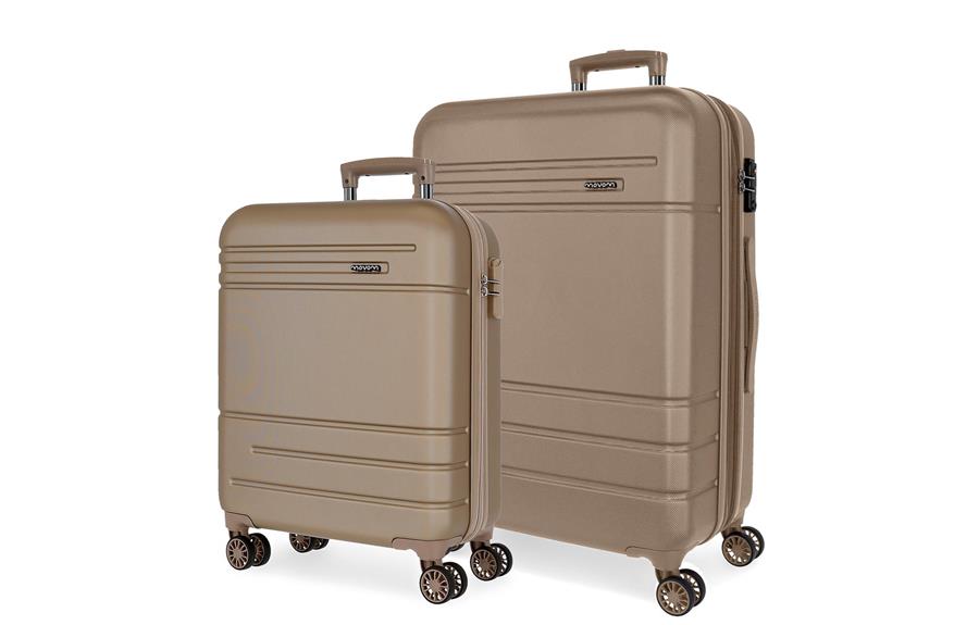 Set kofera 2/1 GALAXY Champagne Movom-1