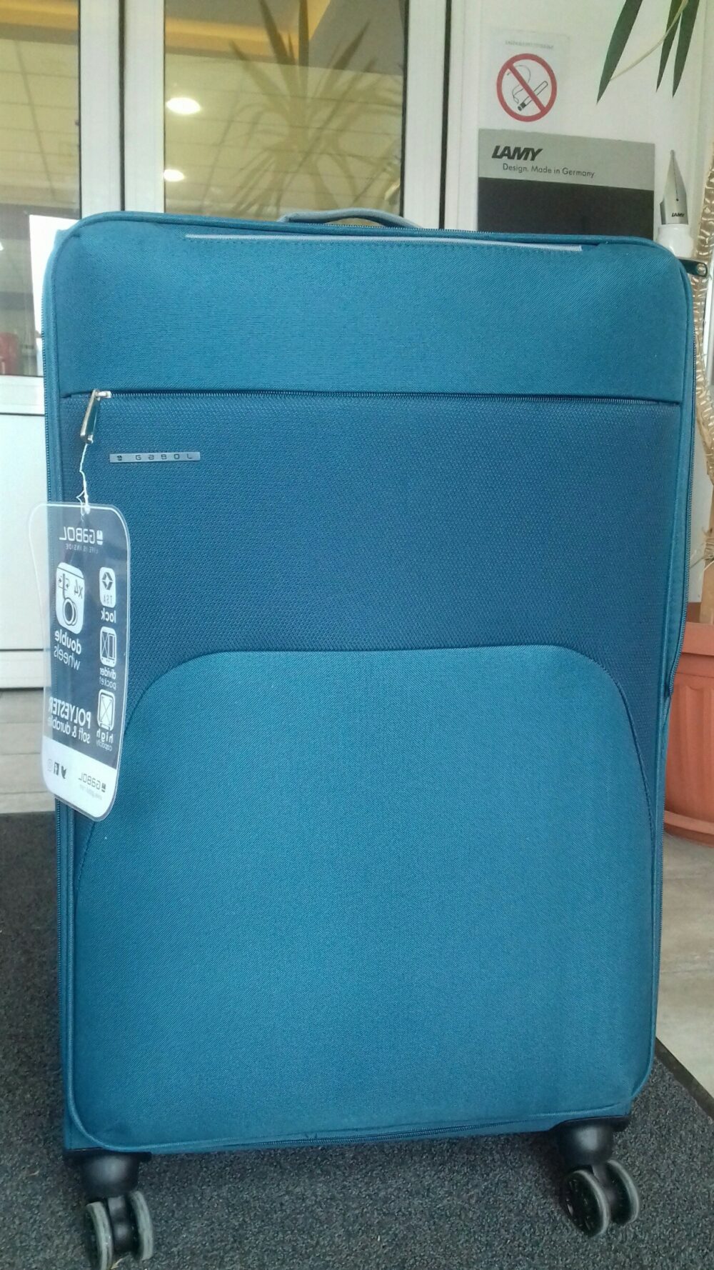 Kofer mali (kabinski) 38x55x20 cm  polyester 31l-2,6 kg Zambia petrolej Gabol