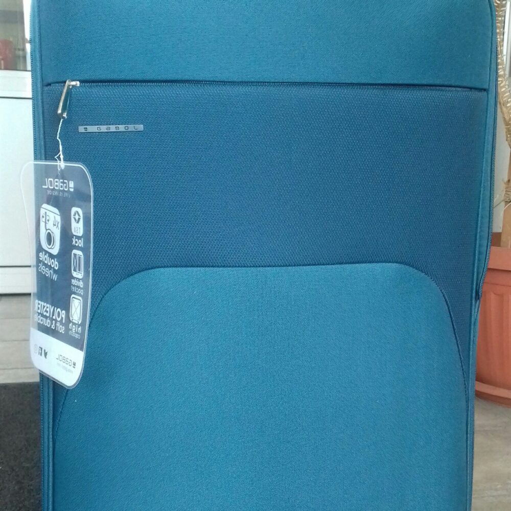 Kofer srednji 41x69x26 cm  polyester 60l-3,2 kg Zambia petrolej Gabol