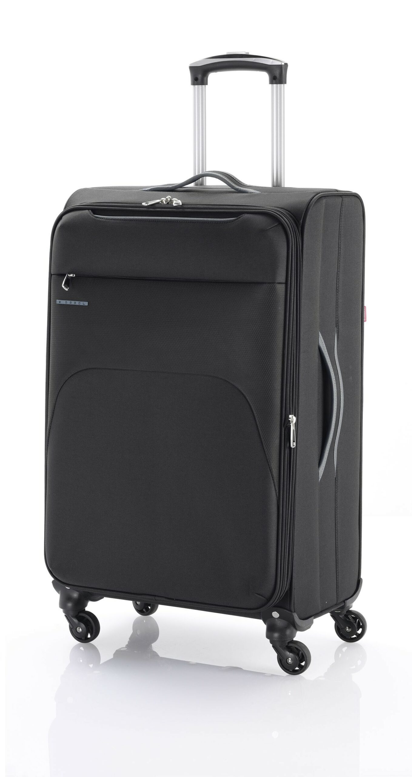 Kofer srednji 41x69x26 cm polyester 60l-32 kg Zambia siva Gabol | PackUP Kofer srednji 41x69x26 cm polyester 60l-3,2 kg Zambia siva Gabol