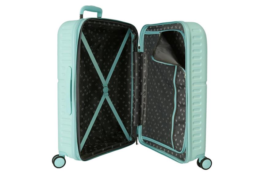 set-kofera-2u1-HIGHLIGHT-Pepe Jeans-tirkizni-ABS | PackUP