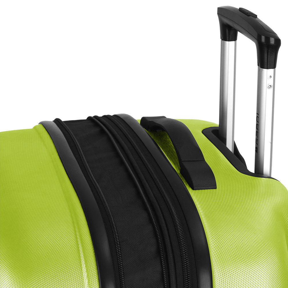 Ručni kabinski kofer proširivi Paradise XP zeleni 39x55x2125cm ABS | PackUP Ručni kabinski kofer (proširivi) Paradise XP zeleni 39x55x21/25cm ABS