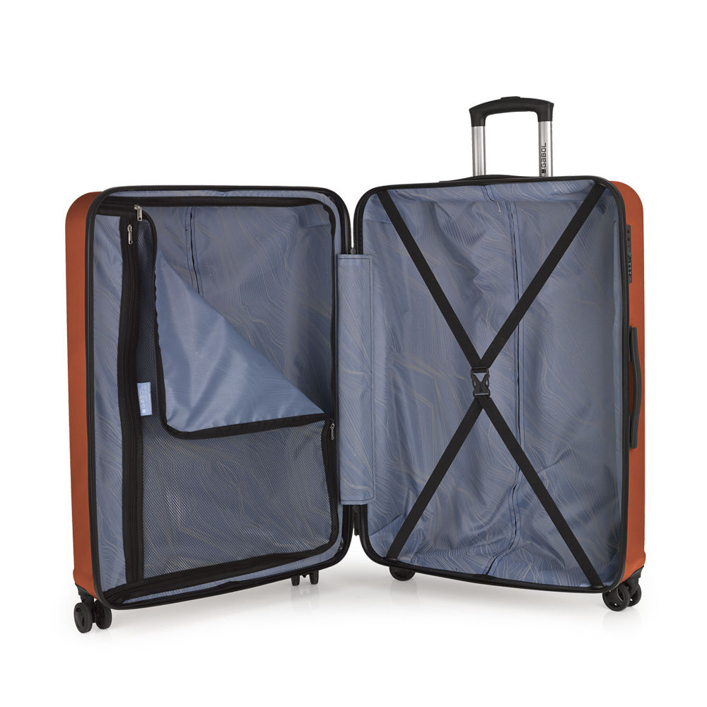 Kofer veliki 53x76x29cm ABS 103l-4 kg Jet narandžasta Gabol | PackUP Kofer veliki 53x76x29cm ABS 103l-4 kg Jet narandžasta Gabol