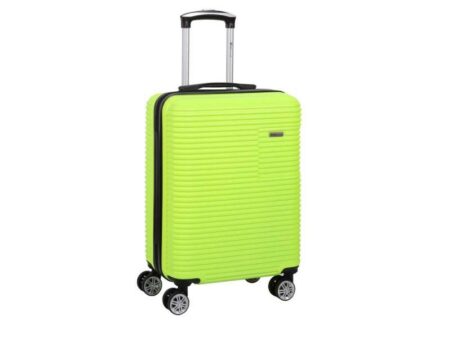 Mali kabinski kofer Go Explore brenda Spirit zelene boje izrađen od ABS materijala