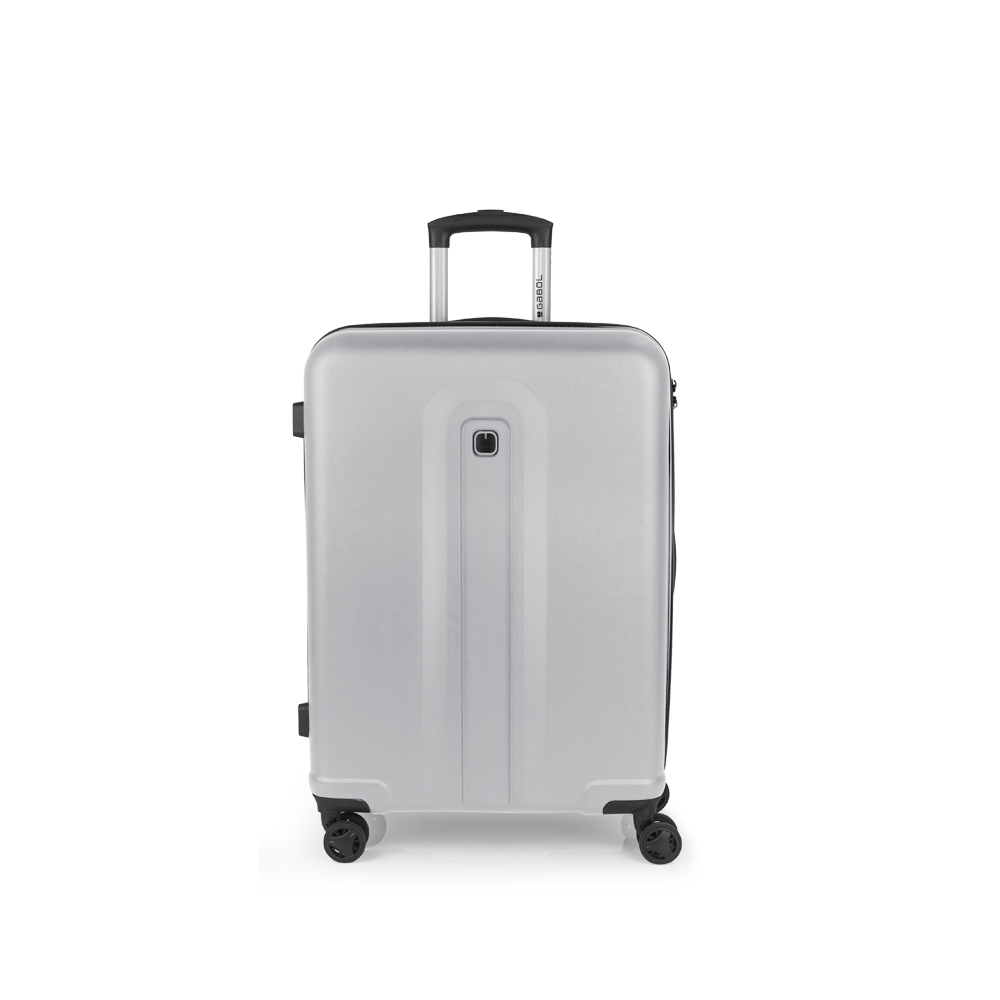 Kofer srednji 46x66x25 cm  ABS 65,6l-3,3 kg Jet srebrna Gabol