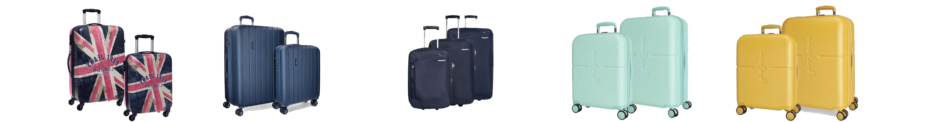 Set kofera različitih materijala i veličina u opcijama 2/1 i 3/1