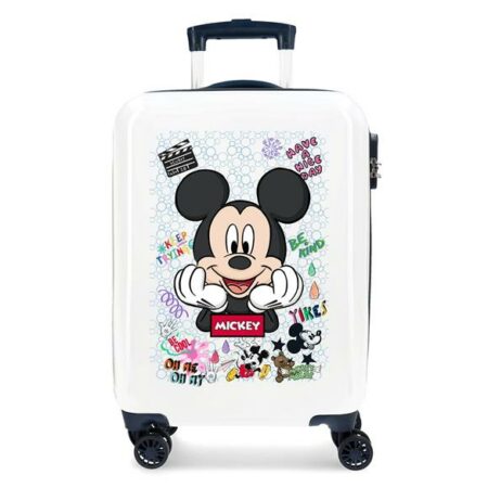 Dečiji kofer BE COOL DISNEY Mickey | bela | ABS-1