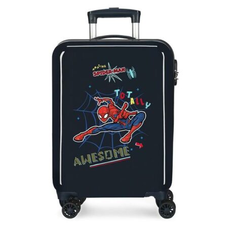 Dečiji kofer TOTALLY AWESOME Spiderman | teget | ABS-1