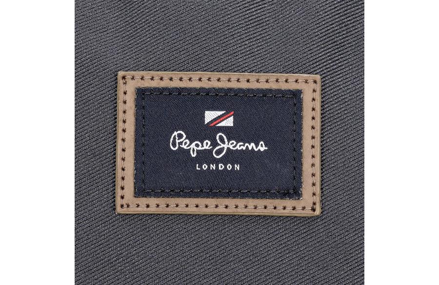Neseser (2 pregrade) HARRY Pepe Jeans | siva | poliester-eko koža-6 | PackUP Neseser (2 pregrade) HARRY Pepe Jeans | siva | poliester-eko koža-6