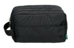 Neseser (2 pregrade) SANDER Pepe Jeans | crna | poliester-eko koža-3 | PackUP Neseser (2 pregrade) SANDER Pepe Jeans | crna | poliester-eko koža-3