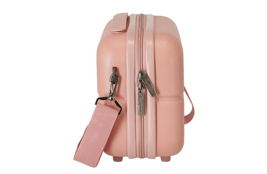 Neseser (kofer) HIGHLIGHT Pepe Jeans | powder pink | ABS-2 | PackUP Neseser (kofer) HIGHLIGHT Pepe Jeans | powder pink | ABS-2