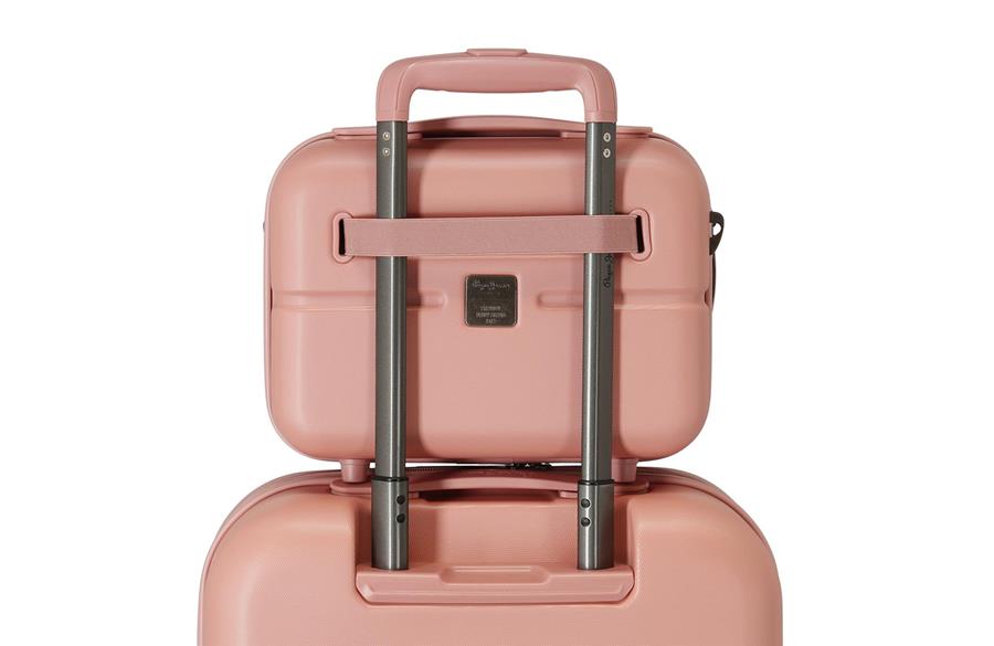 Neseser (kofer) HIGHLIGHT Pepe Jeans | powder pink | ABS-9 | PackUP Neseser (kofer) HIGHLIGHT Pepe Jeans | powder pink | ABS-9