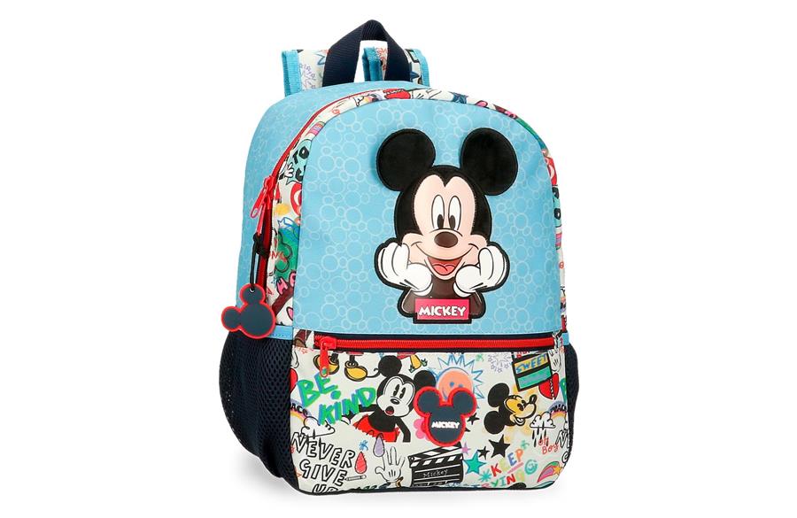 Ranac (32cm) BE COOL DISNEY Mickey | plava | poliester-1 | PackUP Ranac (32cm) BE COOL DISNEY Mickey | plava | poliester-1