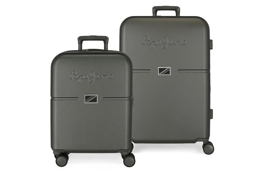 Set kofera 2/1 ACCENT Pepe Jeans | tamno siva | ABS-1