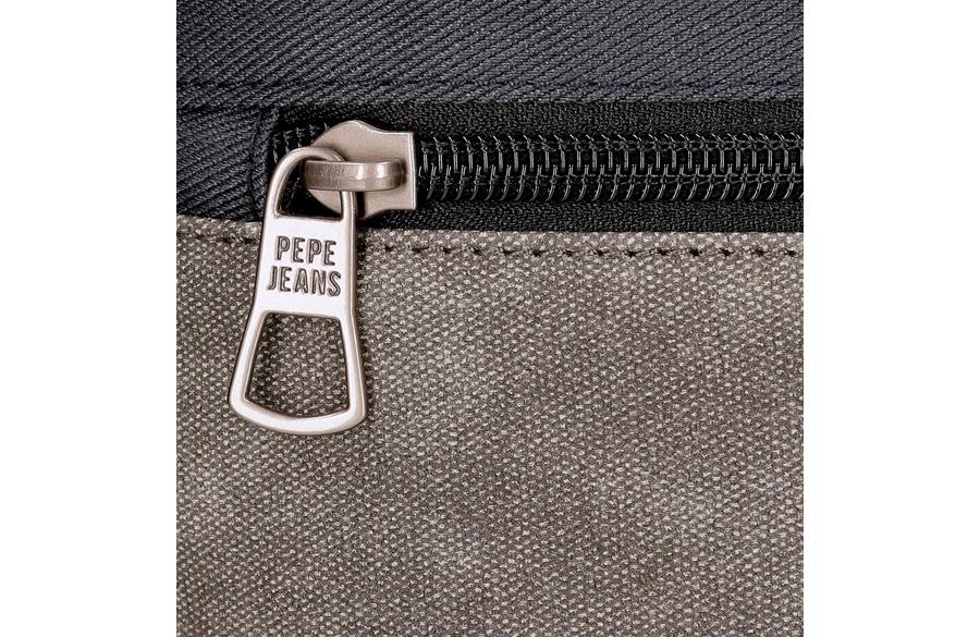 Torbica (srednja) HARRY Pepe Jeans | siva | poliester-eko koža-6 | PackUP Torbica (srednja) HARRY Pepe Jeans | siva | poliester-eko koža-6