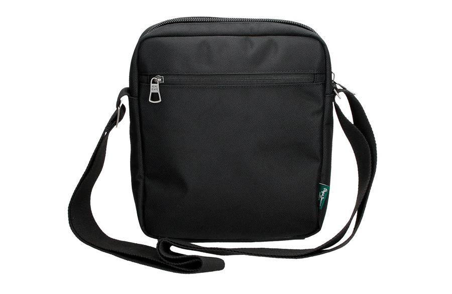 Torbica (veća) SANDER Pepe Jeans | crna | poliester-eko koža-3 | PackUP Torbica (veća) SANDER Pepe Jeans | crna | poliester-eko koža-3