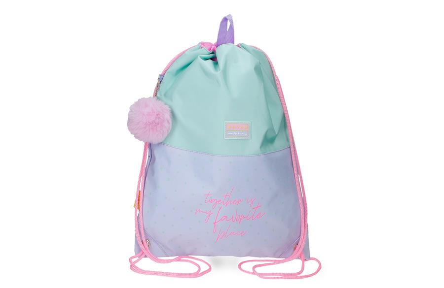 Vreća za sport MY FAVORITE PLACE Movom | tirkizna | poliester-1