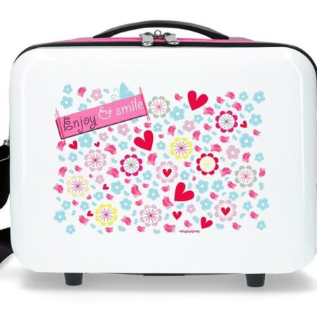Beauty case Enjoy & Smile HAPPY TIME Movom | bela | ABS