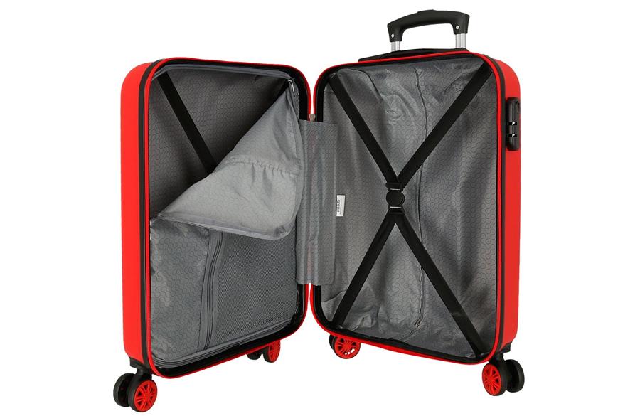 Deciji-kofer-ALL-SMILE-DISNEY-Mickey-crvena-ABS-4 | PackUP