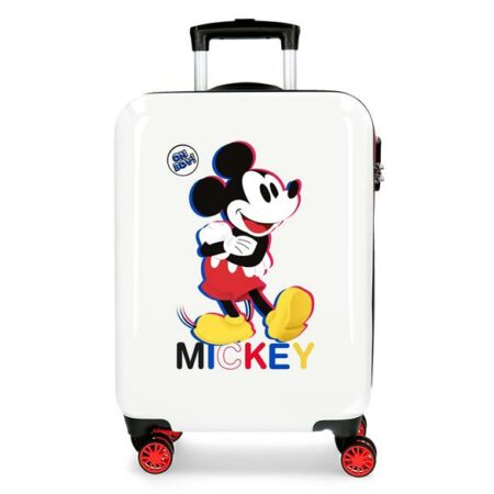 Dečiji kofer MICKEY 100 DISNEY Mickey | bela | ABS