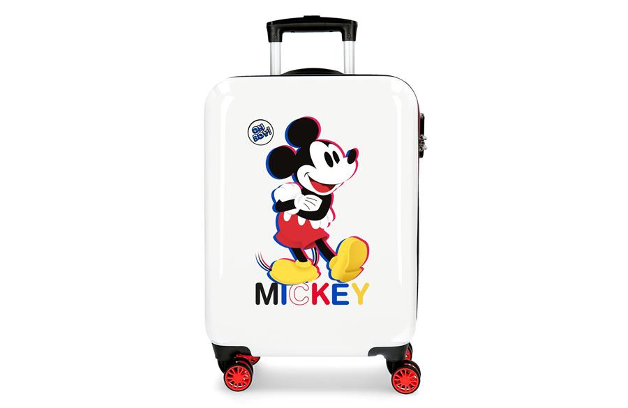 Dečiji kofer MICKEY 100 DISNEY Mickey | bela | ABS