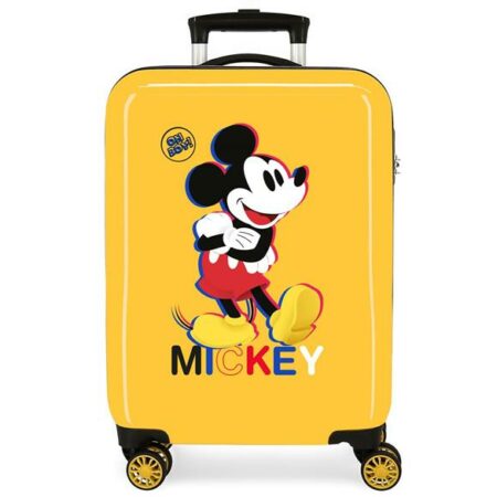 Dečiji kofer MICKEY 100 DISNEY Mickey | žuta | ABS