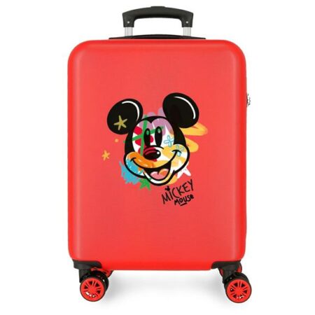 Dečiji kofer STREET SPRAY DISNEY Mickey | crvena | ABS