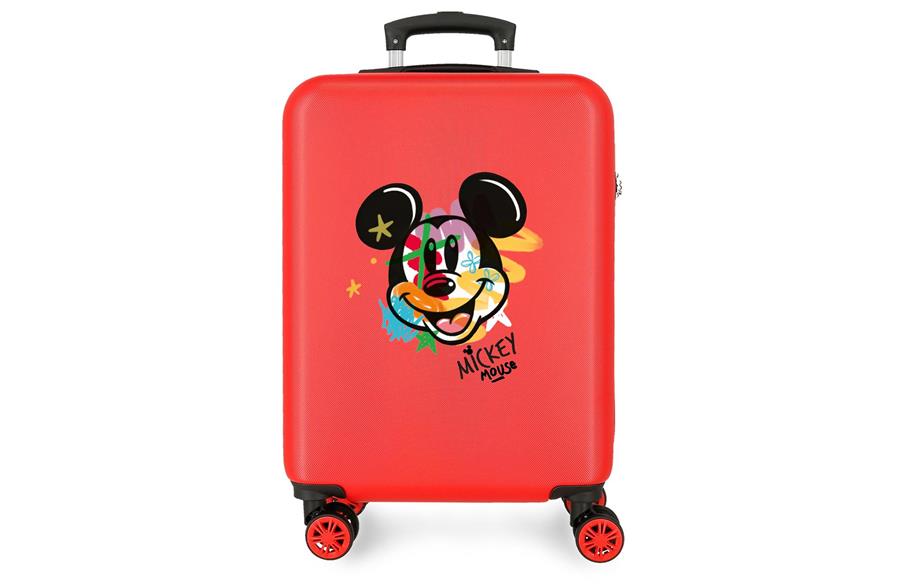Dečiji kofer STREET SPRAY DISNEY Mickey | crvena | ABS