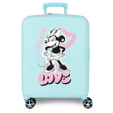 Dečiji kofer YOU ARE MAGIC LOVE DISNEY Minnie | tirkizna | ABS